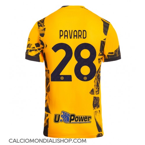 Maglie da calcio Inter Milan Benjamin Pavard #28 Terza Maglia 2024-25 Manica Corta